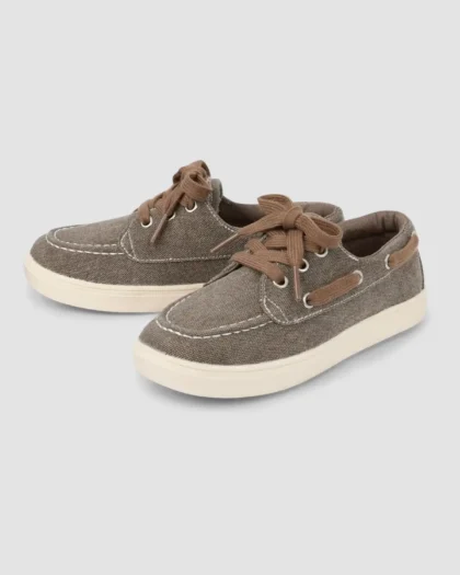 Chaussures bateau pour garçons grises - The Children's Place