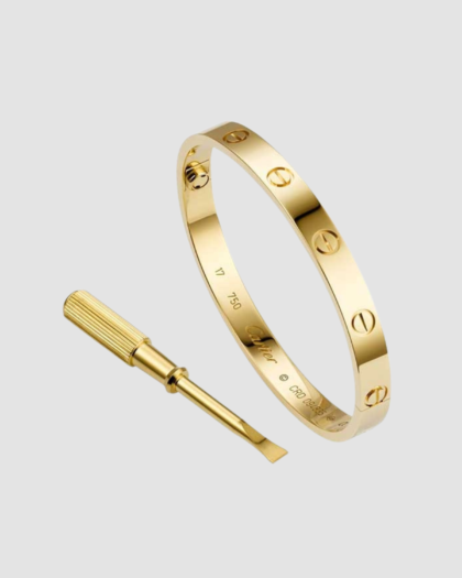 Bracelet couleur or style Cartier - À partir de 5 ans