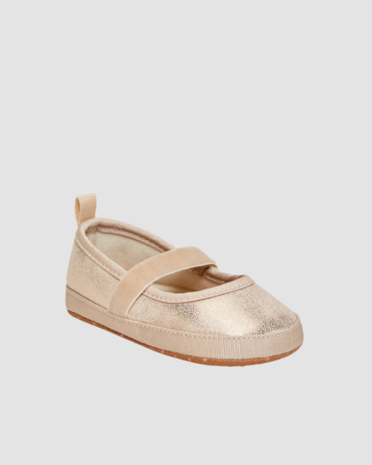 Ballerines scintillantes dorées en similicuir pour Bébé – Old Navy
