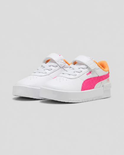 Baskets puma jada blanches pour fille