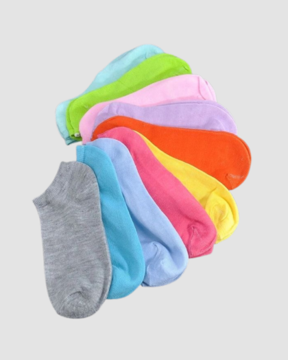 Chaussettes Coupées Multicolores