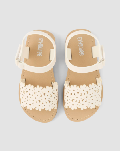 Sandales perforées blanches Gymboree