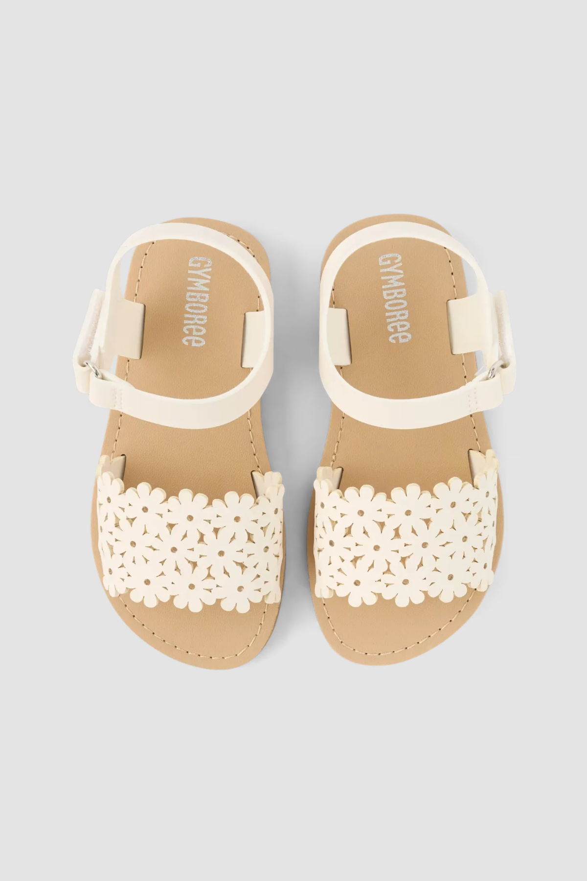 Sandales perforées blanches Gymboree