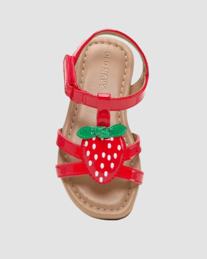 Sandales vernies à fraises pour petites filles - Old Navy