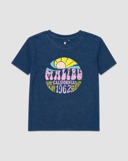 Seconde main – T-shirt bleu Malibu