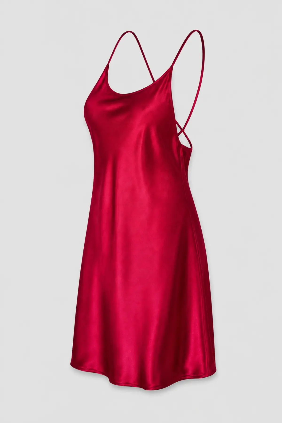 Robe Courte en Satin – Image 3