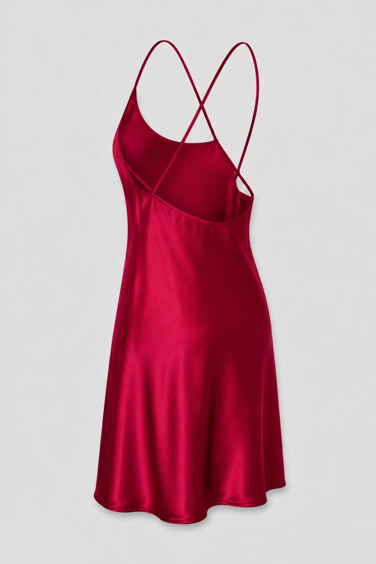 Robe Courte en Satin – Image 4