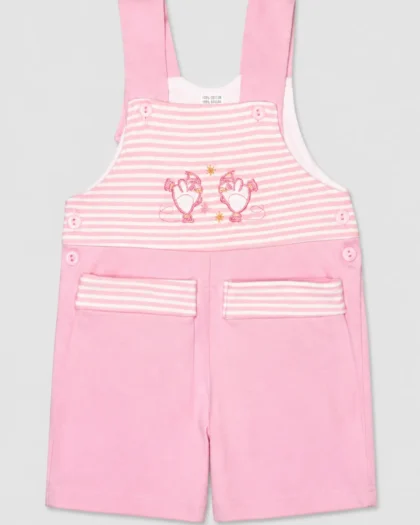 Seconde main – Salopette rose