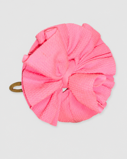 Seconde main – Chouchou rose à nœud
