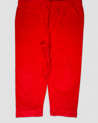 Seconde main – Legging rouge uni