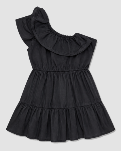 Seconde main – Robe noire one shoulder