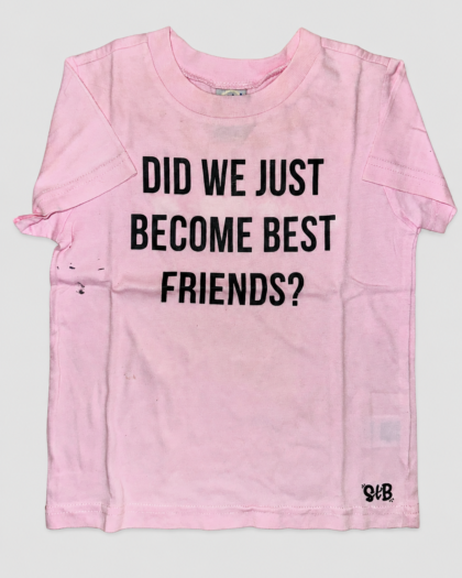 Seconde main - T-shirt rose « Best Friends »