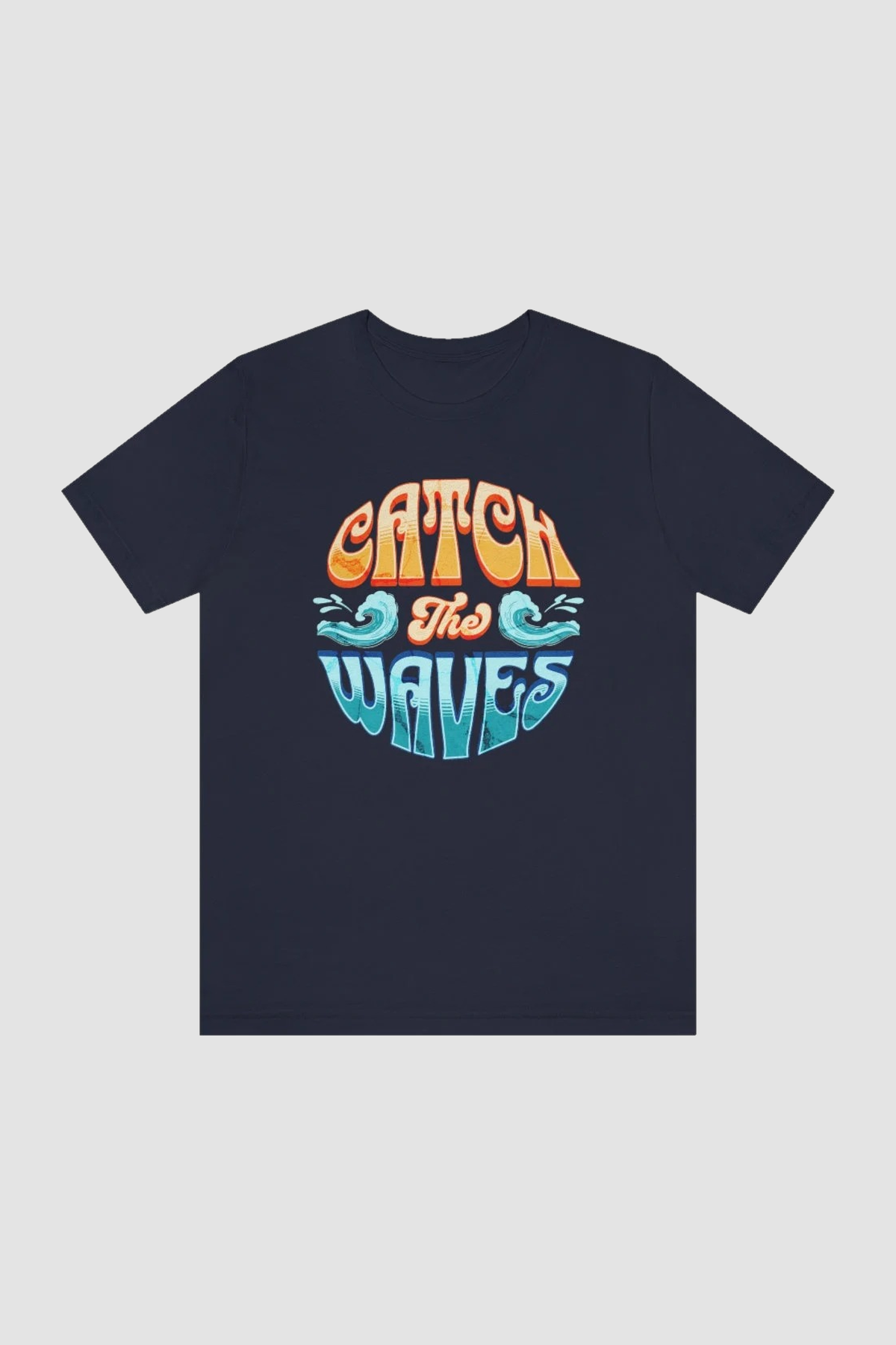 tshirt garcon ovs catch waves face