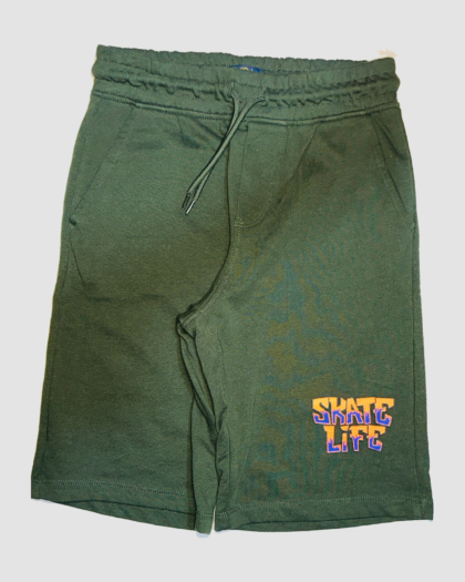 short garcon vert skate life face