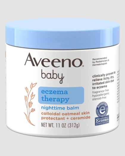 Aveeno Baby Eczema Therapy – Baume de nuit, 312 g