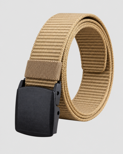 Ceinture tactique en nylon beige