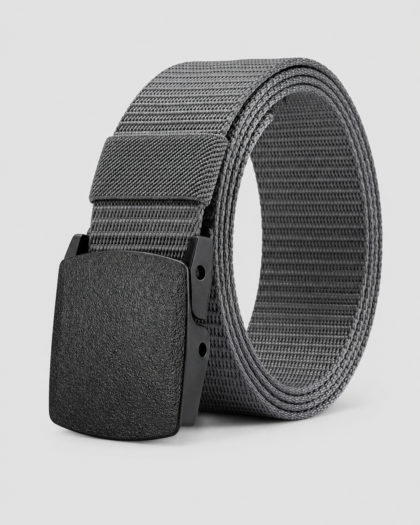 Ceinture tactique en nylon gris