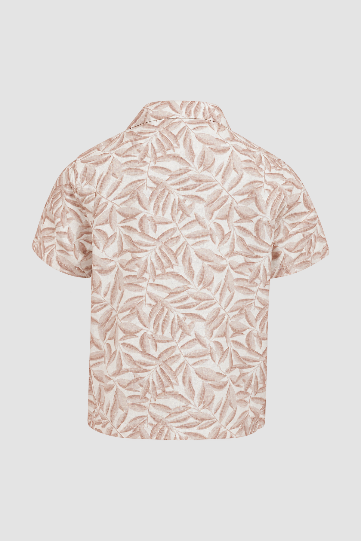 Ensemble garçon chemise et short feuillage beige 2 pièces - Ben Sherman (18 mois) – Image 3