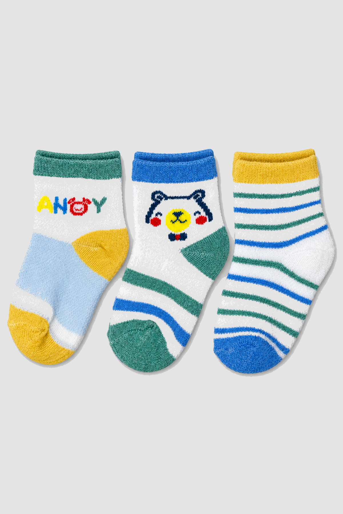 Assortiment de chaussettes bébé à motifs colorés - 0 à 2 ans