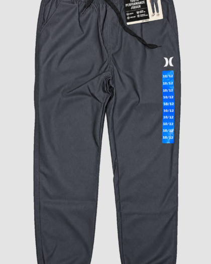 Pantalon jogger Hurley gris anthracite pour garçon 10 à 12 ans