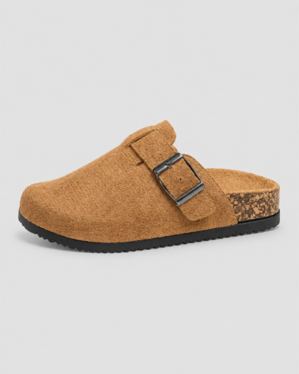 Sabot fermé camel à boucle