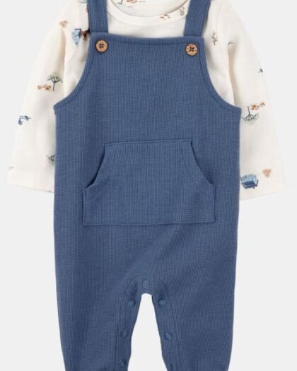 carters salopette bleue body imprime 3mois
