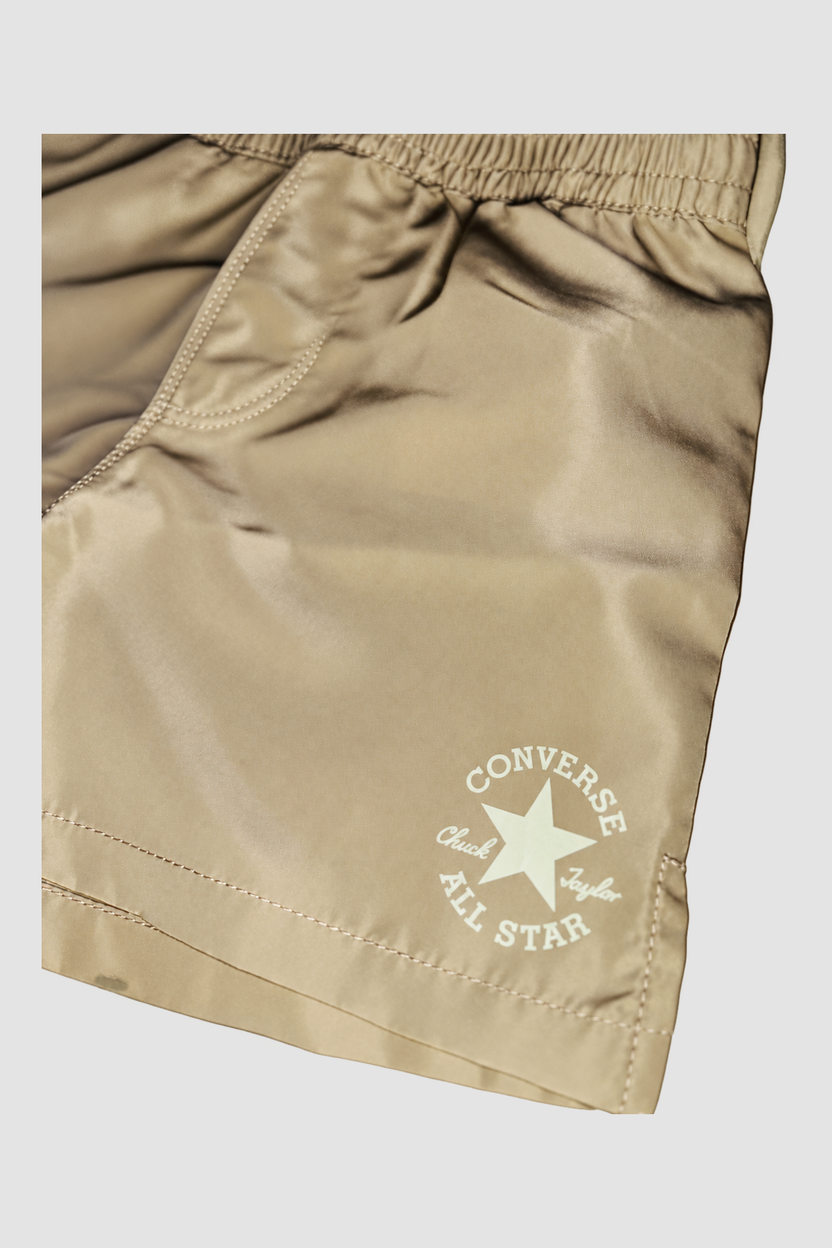 Ensemble garçon T-shirt et short 2 pièces beige – Converse All Star (2 et 4 ans)