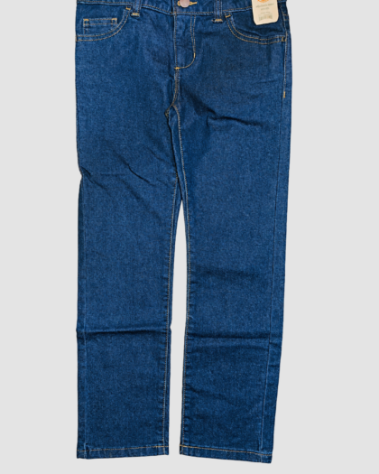 Jean bleu Wonder Nation à coupe droite pour garçon, taille 8 ans, vue de face
