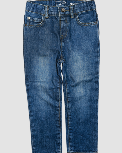 Jean garçon bleu délavé coupe skinny – The Children’s Place (4 ans) – Vue principale