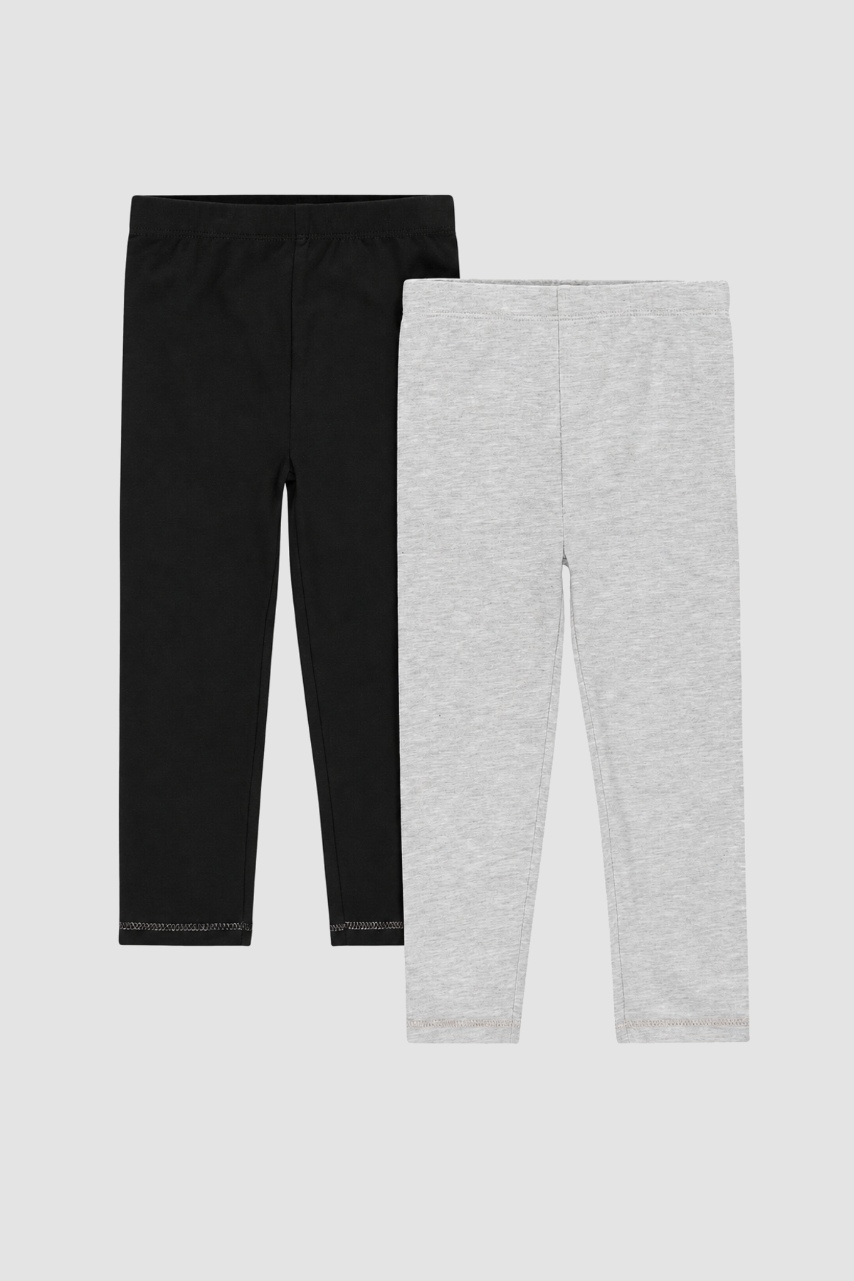 Lot de 2 leggings noir et gris bébé – Orchestra (3 mois) – vue principale