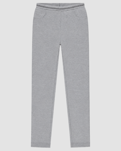 Pantalon fille gris chiné uni – Orchestra (6 ans) – vue principale