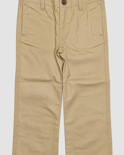pantalon beige coupe droite Old Navy vu de face