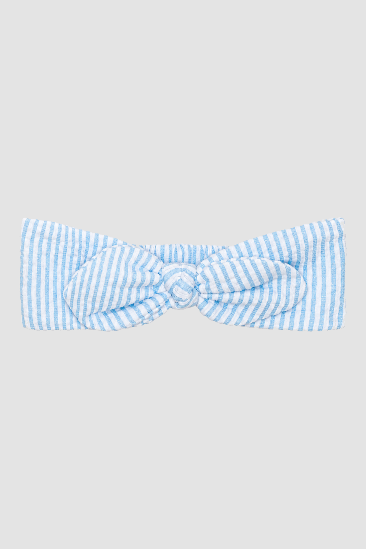 Ensemble bébé fille Petit Lem robe-body rayée bleue et accessoires – 4 pièces (6 mois) – vue complémentaire 2