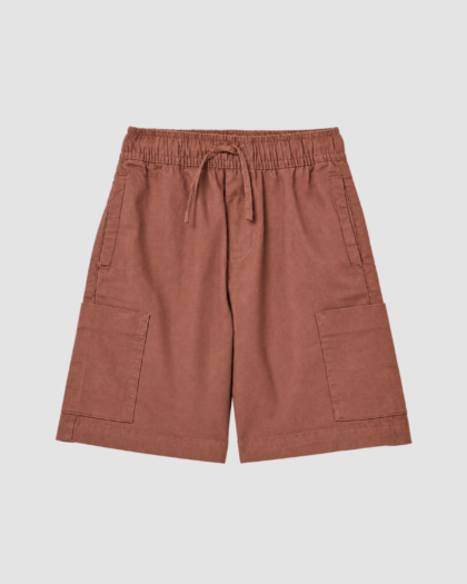 Short cargo garçon OVS marron avec taille élastiquée